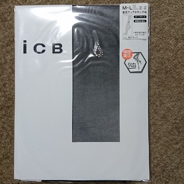 ICB(アイシービー)の新品未使用 ICB ストッキング 2足セット レディースのレッグウェア(タイツ/ストッキング)の商品写真