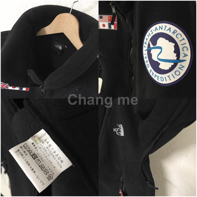 XL Trans Antarctica Fleece Jacket 黒 新品 2