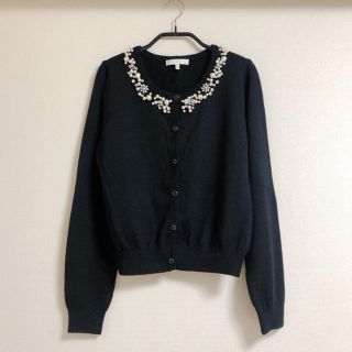 プロポーションボディドレッシング(PROPORTION BODY DRESSING)の【PROPORTION BODY DRESSING】ビジューカーディガン(カーディガン)