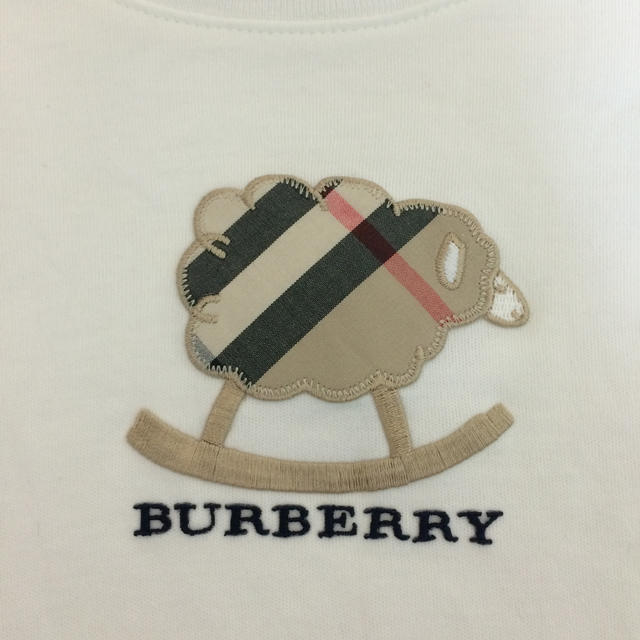 BURBERRY(バーバリー)のBURBERRY ベビー用ロングTシャツ キッズ/ベビー/マタニティのベビー服(~85cm)(Ｔシャツ)の商品写真