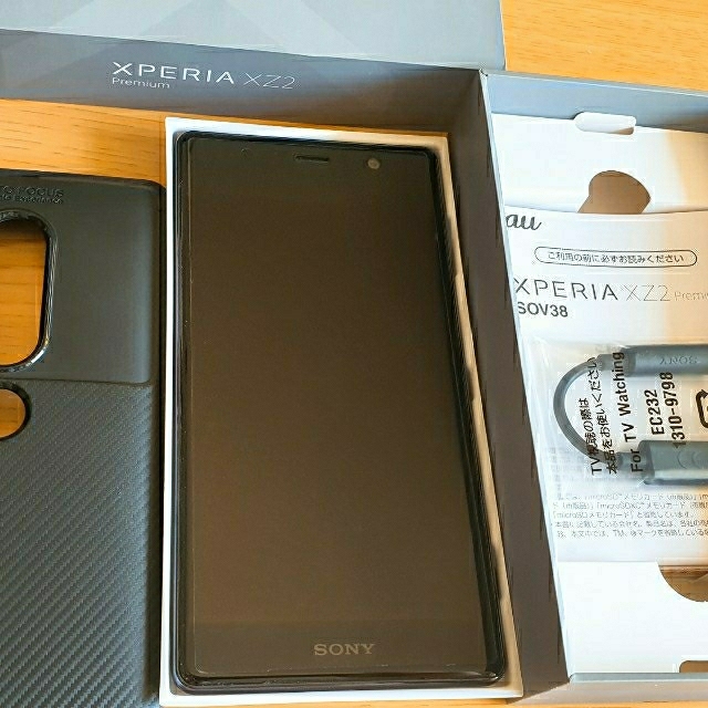 超美品 SONY Xperia XZ2 Premium au SOV38スマホ/家電/カメラ