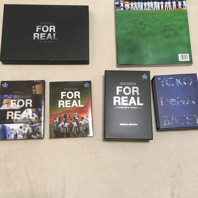 DVD/ブルーレイ横浜denaベイスターズ  ダグアウトの向こう　FOR REAL セット売り