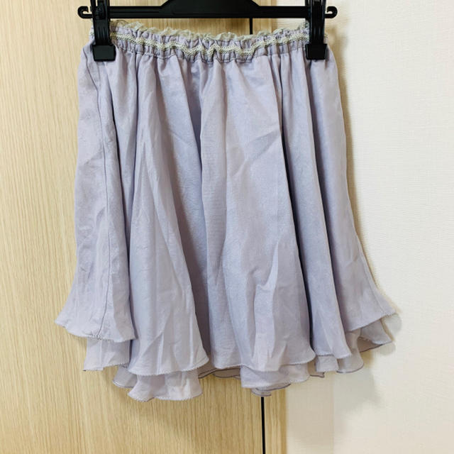 COCO DEAL(ココディール)のグレー フレアスカート レディースのスカート(ひざ丈スカート)の商品写真