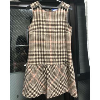 バーバリーブルーレーベル(BURBERRY BLUE LABEL)のまろ様専用BURBERRY BLUE LABEL★チェックワンピース(ミニワンピース)