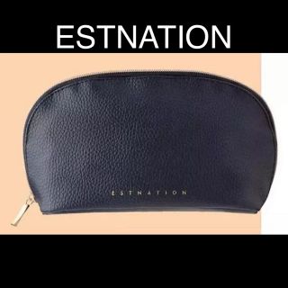 エストネーション(ESTNATION)の新品❤️未使用　ESTNATION レザー風ポーチ(ポーチ)