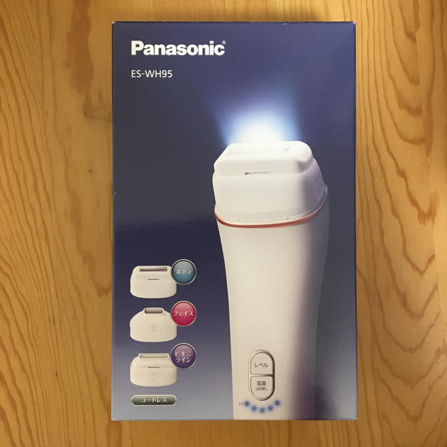 Panasonic 光美容器 光エステ ES-WH95-P 海外ブランド 12750円 www