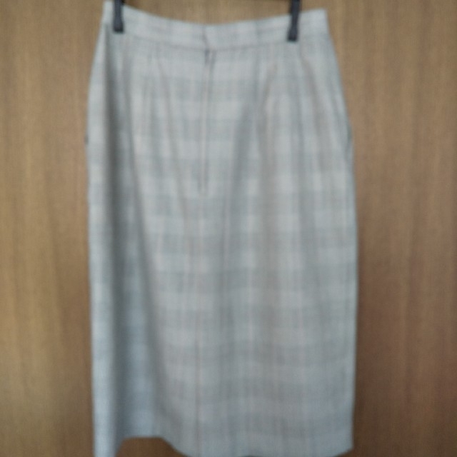シルクウール タイトスカート レディースのスカート(ひざ丈スカート)の商品写真