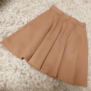 ジルバイジルスチュアート(JILL by JILLSTUART)の♡ピンクベージュ　フレアスカート♡(ミニスカート)