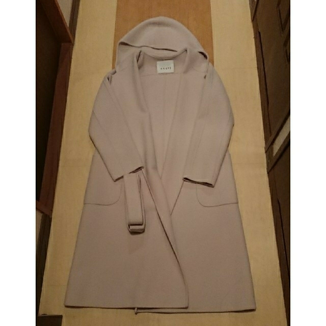 ANAYI(アナイ)のアナイ  woolシャルムリバーフードコート レディースのジャケット/アウター(ロングコート)の商品写真