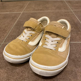 ヴァンズ(VANS)のVANS キッズ　ベージュカラー(スニーカー)