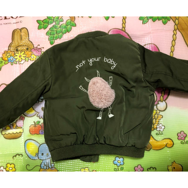 ZARA KIDS(ザラキッズ)のZARAベビー♡MA-1ジャケット キッズ/ベビー/マタニティのベビー服(~85cm)(ジャケット/コート)の商品写真