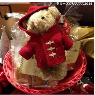 タリーズコーヒー(TULLY'S COFFEE)のタリーズ☆クリスマス 2016☆ベアフル ラテ〔プチ〕(ぬいぐるみ)