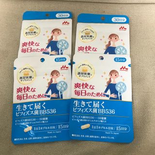 モリナガニュウギョウ(森永乳業)の新品未使用　森永乳業　生きて届くビフィズス菌BB536  90日分(その他)