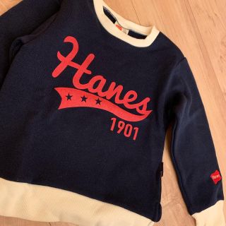 ヘインズ(Hanes)の新品未使用！Hanesキッズトップス(Tシャツ/カットソー)