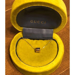 グッチ(Gucci)のGUCCI グッチ　再値下げ　日本限定販売　リンクトゥラブ　ネックレス　美品(ネックレス)