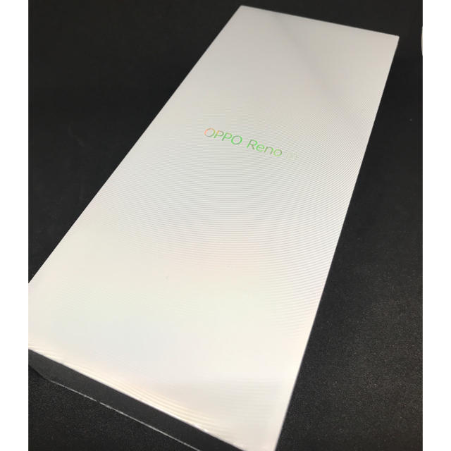 OPPO Reno A 64GB ブラック【新品、未開封】 - スマートフォン本体