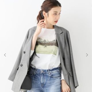 スピックアンドスパン(Spick & Span)のSpick&Span +81BRANCA フォトTシャツ(Tシャツ(長袖/七分))