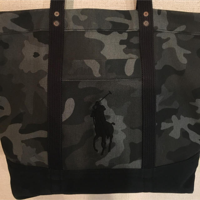POLO RALPH LAUREN(ポロラルフローレン)のポロラルフローレンビックトートバッグ迷彩柄40✖️50 メンズのバッグ(トートバッグ)の商品写真