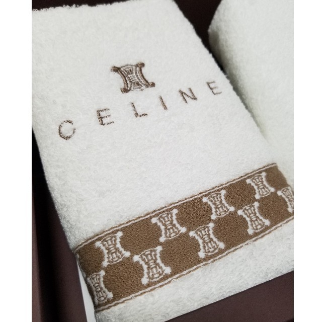 celine - CELINE フェイスタオル 2枚 【新品】 セリーヌ タオルセット