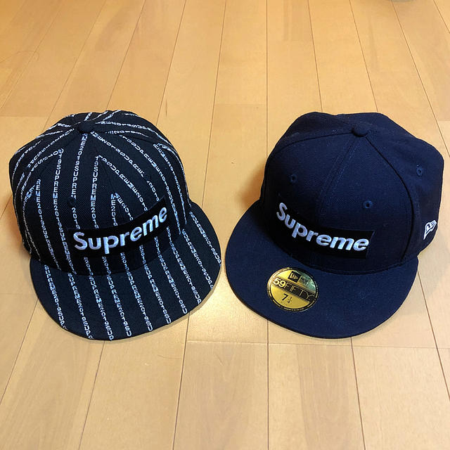 メンズSupreme New Era キャップセット【7 1/4】