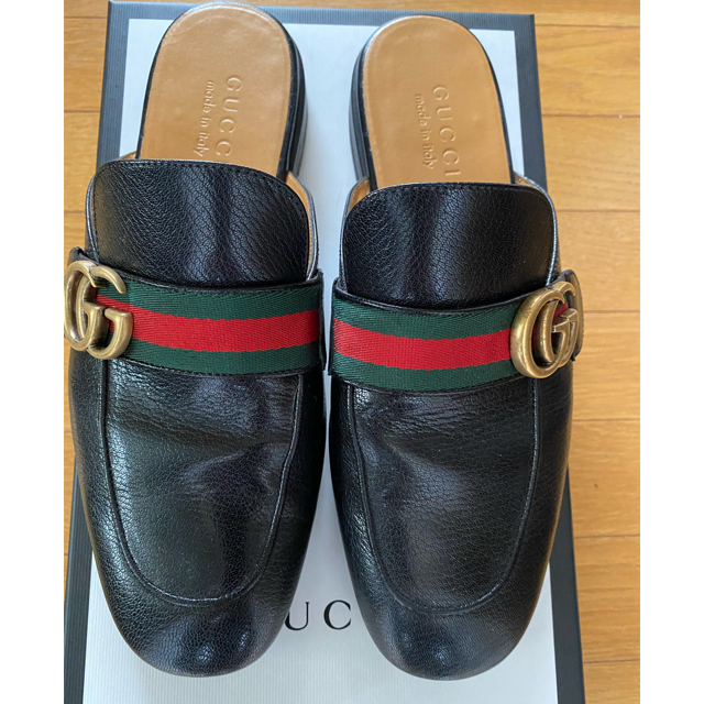 Gucci(グッチ)のGUCCI スリッパ　ローファー　スリッポン メンズの靴/シューズ(スリッポン/モカシン)の商品写真