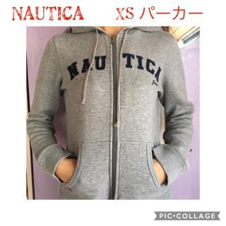 ノーティカ(NAUTICA)のレア Nautical ノーティカ レディース パーカー XS アメカジ 細身(パーカー)