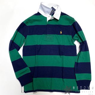 ポロラルフローレン(POLO RALPH LAUREN)の新着☆ラルフローレン ボーイズM/150 ストライプコットンラガーシャツ (Tシャツ/カットソー)