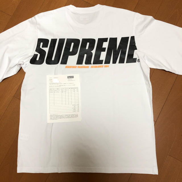 Supreme(シュプリーム)の【新品未使用品】supreme Trademark L/S Top  L メンズのトップス(Tシャツ/カットソー(七分/長袖))の商品写真