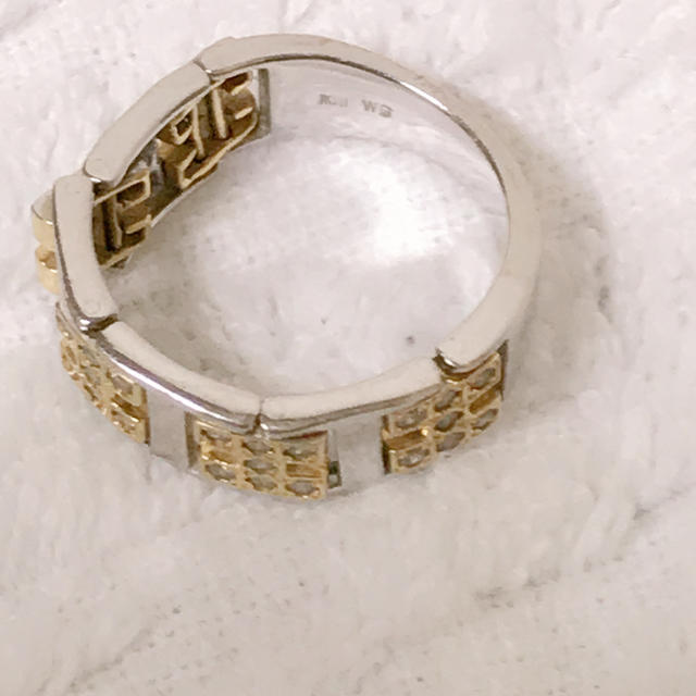 Hダイヤロゴ　18k wgリング レディースのアクセサリー(リング(指輪))の商品写真