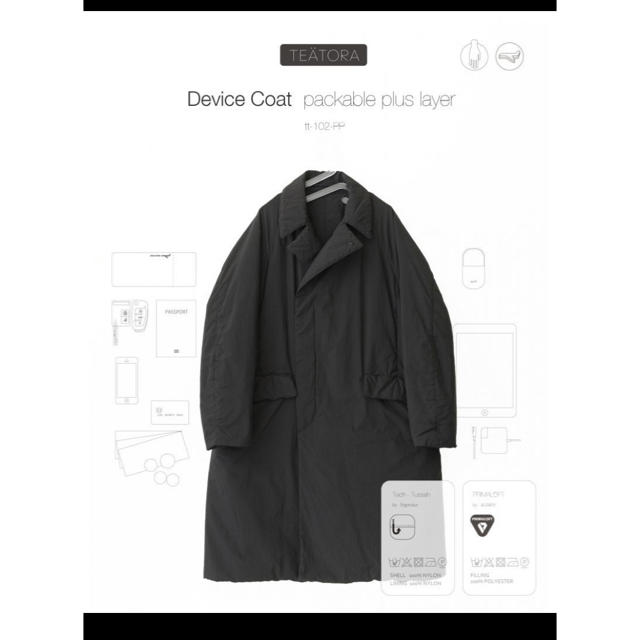 ★teatora テアトラ device coat pp 46 デバイスコート 2