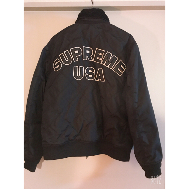 Supreme(シュプリーム)のSupreme Quilted tanker jacket ma-1 ブルゾン メンズのジャケット/アウター(ナイロンジャケット)の商品写真