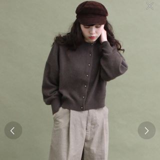 ドットアンドストライプスチャイルドウーマン(Dot&Stripes CHILDWOMAN)のDot&Stripes CHILDWOMAN ラクーンショートカーディガン(ニット/セーター)