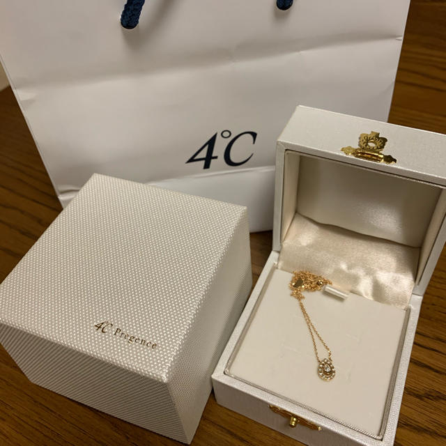 4℃(ヨンドシー)の4°C  ダイヤモンド　ネックレス レディースのアクセサリー(ネックレス)の商品写真