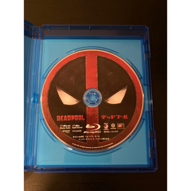 MARVEL(マーベル)の「DEADPOOL（デッドプール）」 Blu-rayDisc エンタメ/ホビーのDVD/ブルーレイ(外国映画)の商品写真