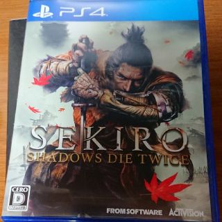 プレイステーション4(PlayStation4)のSEKIRO： SHADOWS DIE TWICE PS4(家庭用ゲームソフト)