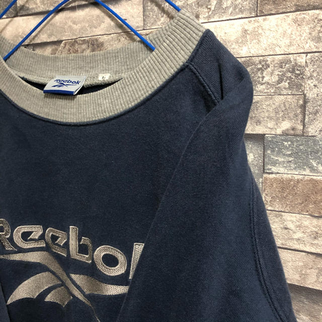 Reebok(リーボック)の【希少】Reebok スウェット 古着 used 80s 90s ユニセックス メンズのトップス(スウェット)の商品写真