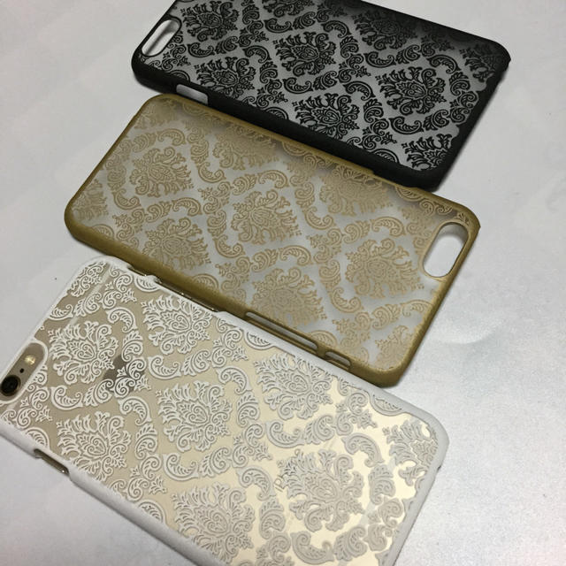 オシャレなダマスクiPhone6ケース  スマホ/家電/カメラのスマホアクセサリー(モバイルケース/カバー)の商品写真