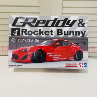 アオシマ(AOSHIMA)のアオシマ トヨタ FT86 ロケットバーニー 1/24 enkei プラモデル (模型/プラモデル)