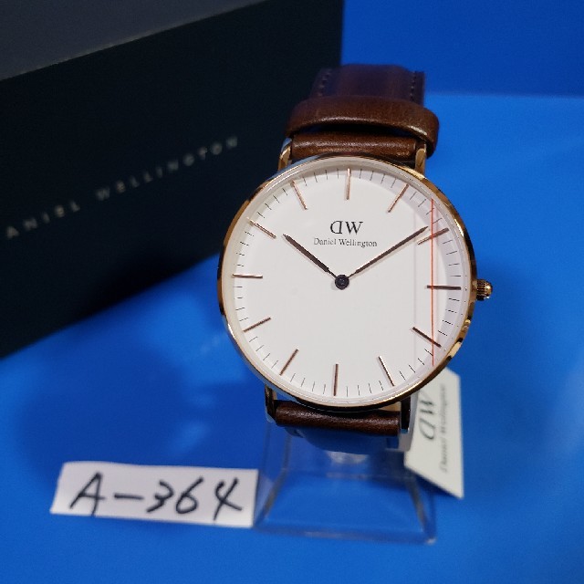 Daniel Wellington(ダニエルウェリントン)のA-364新品D.W.36mm❤BRISTOLメンズ(白)♥激安価格♥送料無料❤ メンズの時計(腕時計(アナログ))の商品写真