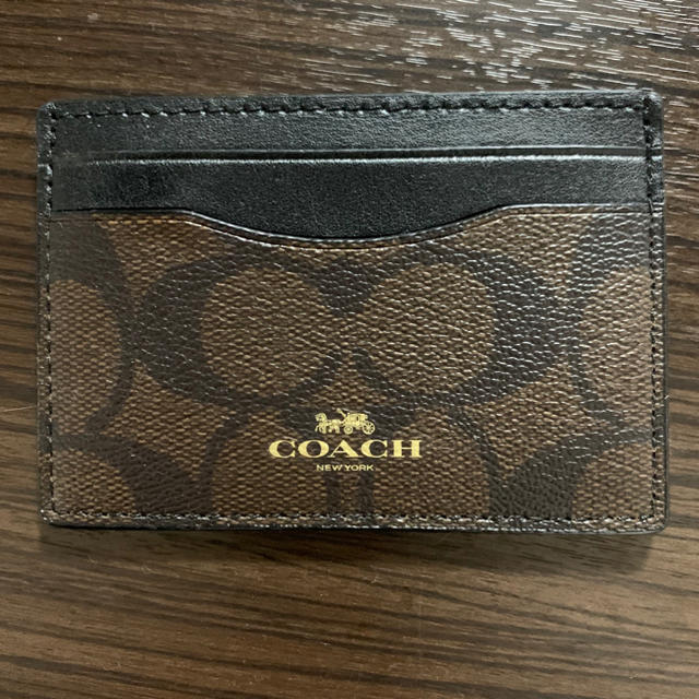 COACH(コーチ)のhids2kさん専用　コーチ COACH カードケース  メンズのファッション小物(名刺入れ/定期入れ)の商品写真