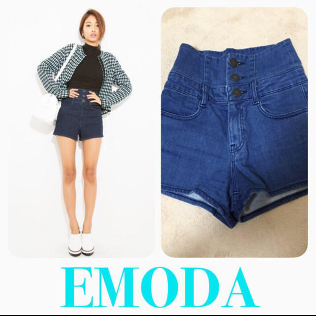 EMODA(エモダ)の❤️【送料込】EMODA☆ハイウエスト ショーパン レディースのパンツ(ショートパンツ)の商品写真