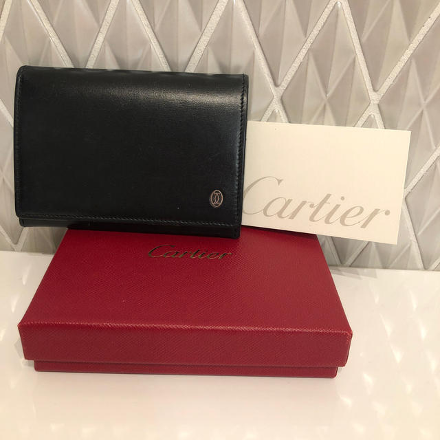 Cartier(カルティエ)のgeunius様専用カルティエ　レザーパスケース　名刺入れ メンズのファッション小物(名刺入れ/定期入れ)の商品写真