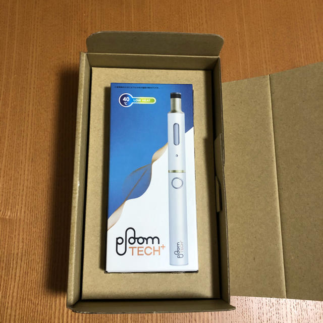 PloomTECH(プルームテック)のプルームテックプラス スターターキット 【新品・未使用】ホワイト メンズのファッション小物(タバコグッズ)の商品写真