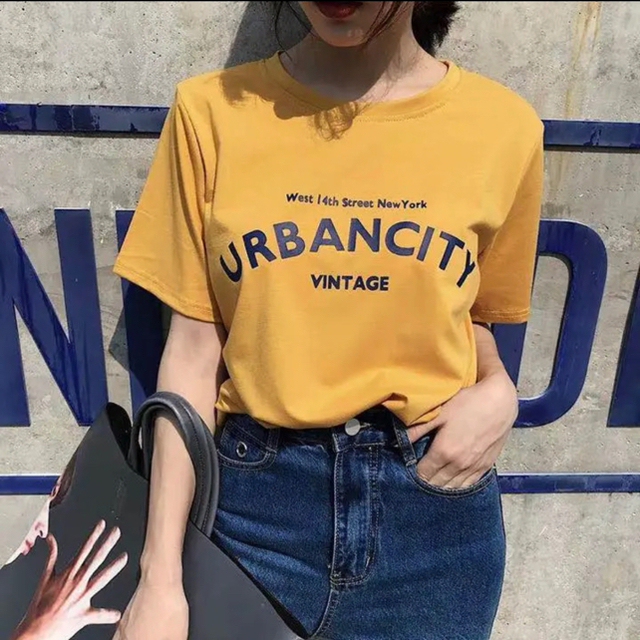 韓国風半袖 レディースのトップス(Tシャツ(半袖/袖なし))の商品写真