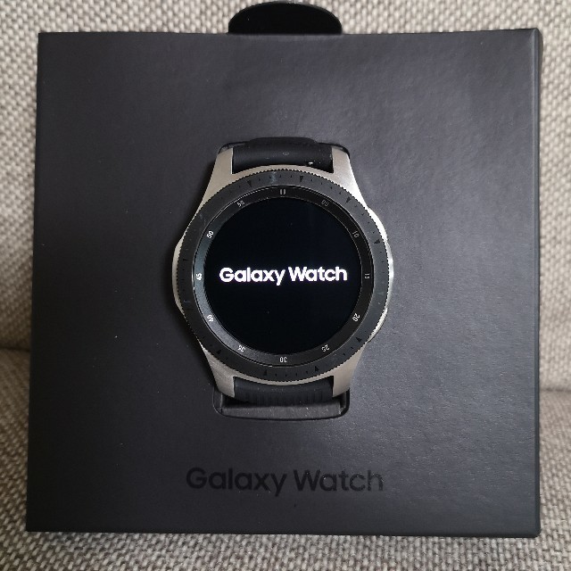 【美品】Galaxy Watch(46mm) シルバー SM-R800　＋おまけ