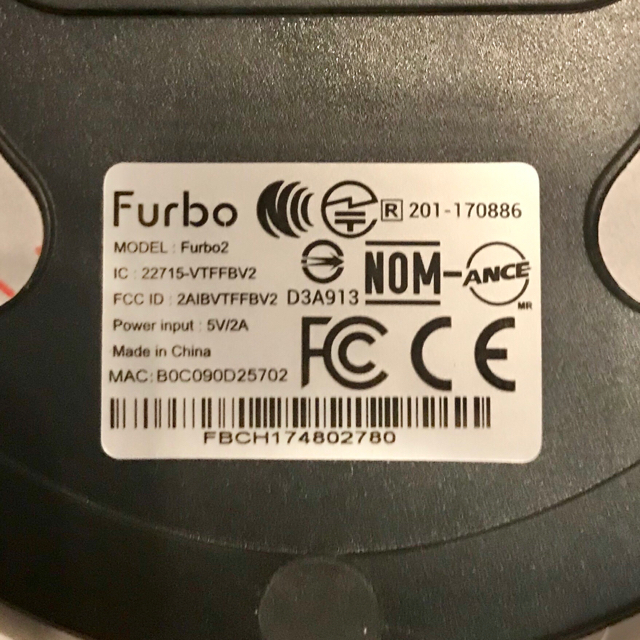 Furbo(フルボ)のFurbo ドッグカメラ【限定】 その他のペット用品(犬)の商品写真