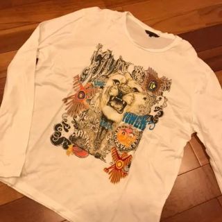 ロベルトカヴァリ(Roberto Cavalli)のロベルト　カヴァリ　ロンT(Tシャツ/カットソー(七分/長袖))