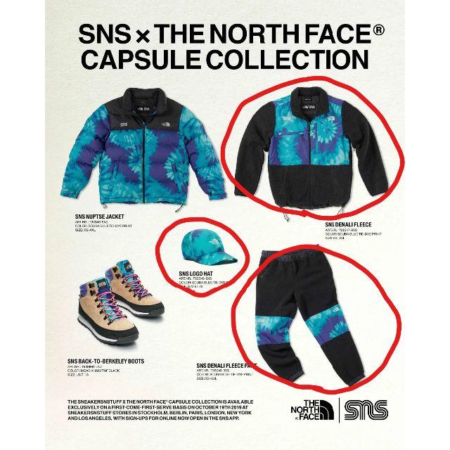 The North Face × SNS Lサイズ 3点セット-