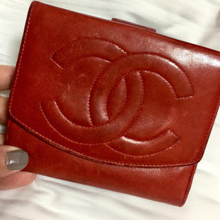 シャネル(CHANEL)のあさぽん様CHANEL☆ミニ財布（かなり使用）(財布)