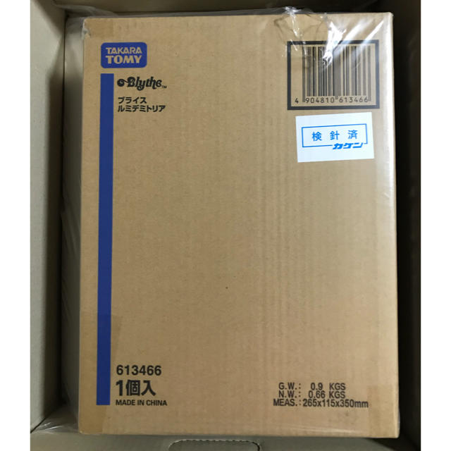 輸送箱未開封 ショップ限定ドール ネオブライス ルミデミトリア 輸送箱未開封 ショップ限定ドール ネオブライス ルミデミトリア